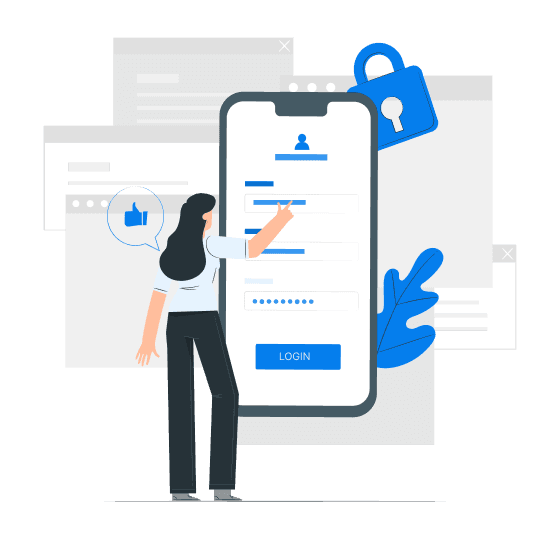 Login illustration